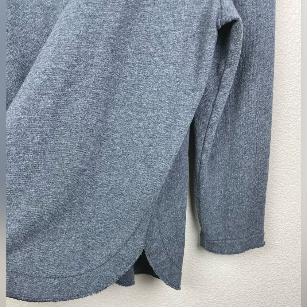 Goldie Lewinter Women's Medium Grey Button Up Oversized Shacket Jacket Shirt - Picture 16 of 16